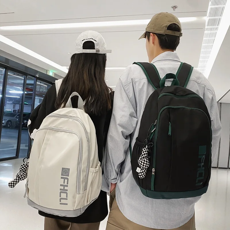 

Women Backpack College Student School Bag for Teenagers Girls Boys Nylon Leisure Campus Bagpack