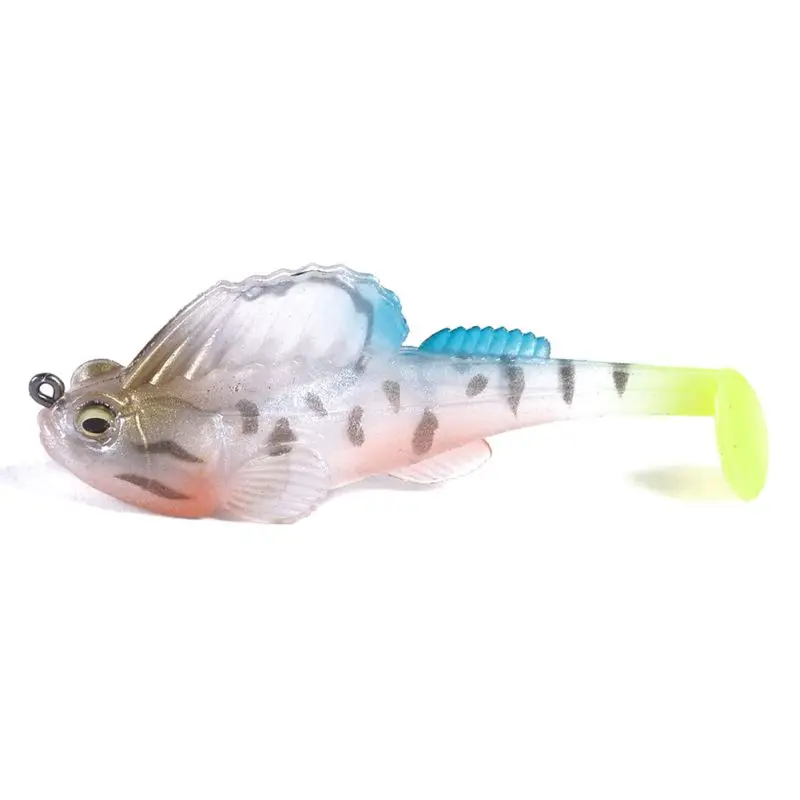 

Jumping Fish Lure Soft Bait Package Lead Fish 10 Colors 7cm-14g Winter Ice Fishing Bait карабины для рыбалки plomb pêche