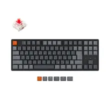 Keychron K8 J Japan JIS Layout TKL Wireless Mechanical Keyboard RGB Backlight Aluminum Frame Hot-Swappable Gateron G Pro Switch