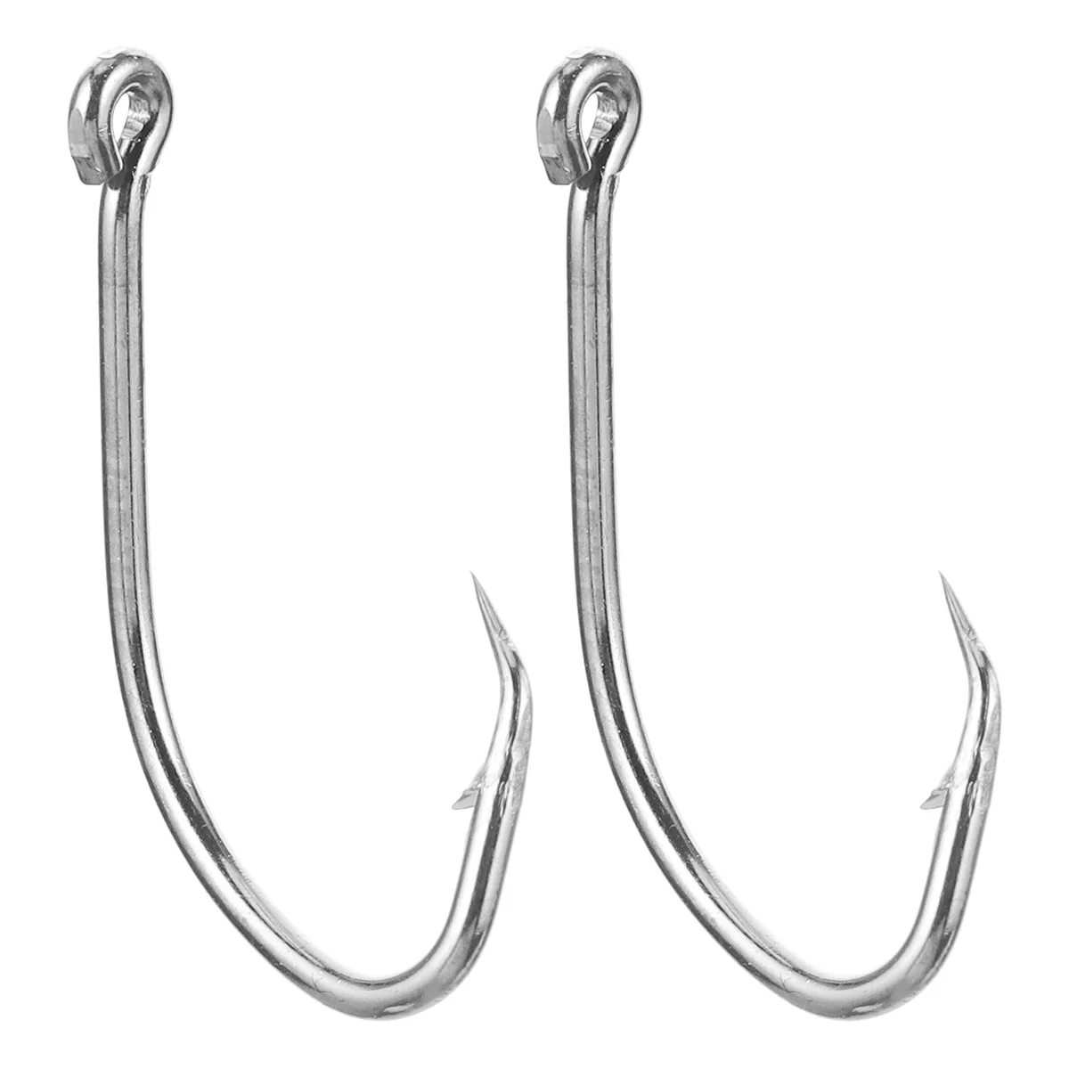 

100pcs Circle Hooks Carbon Steel Circle Octopus Fishing Hooks Fishing Gear