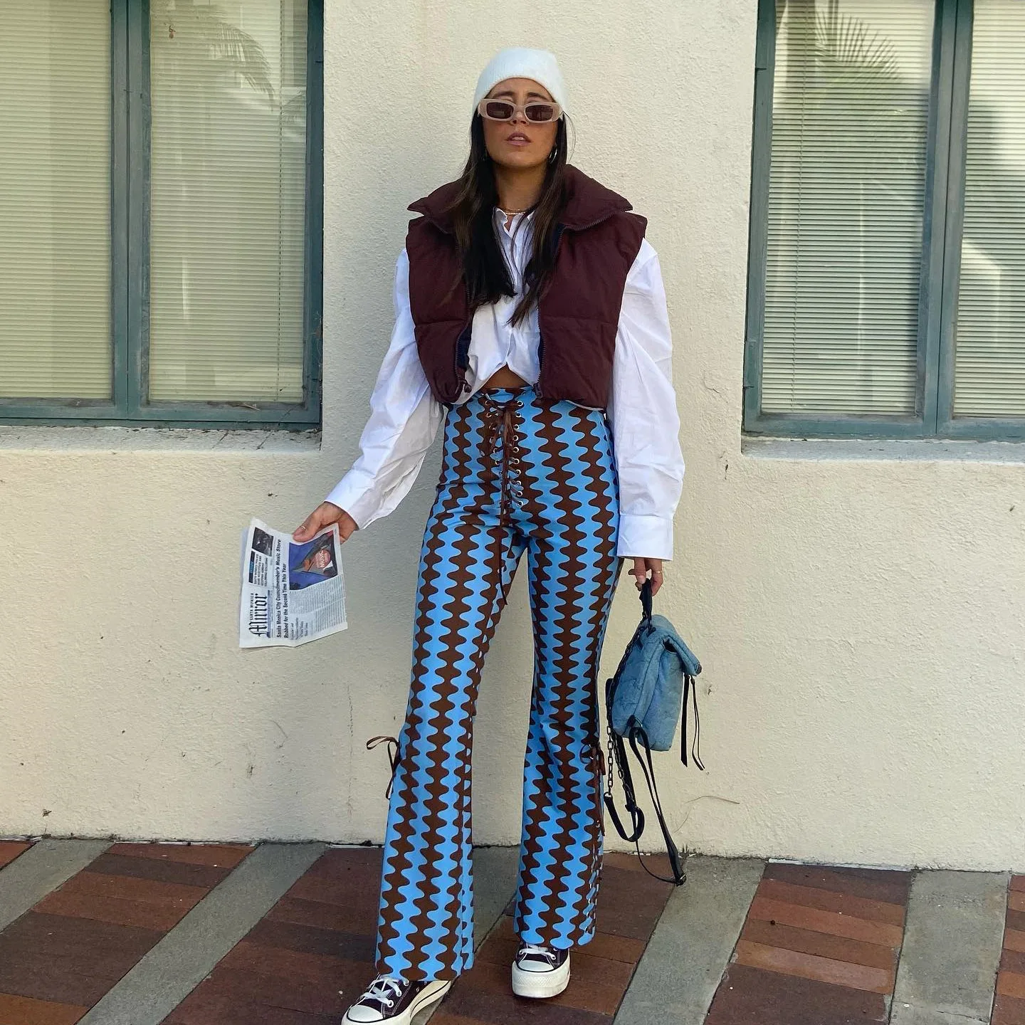 Lapel Collar Sleeveless Hundred Short Vest Female Autumn and Winter New Zipper Warm Fashion Casual Short Jacket
