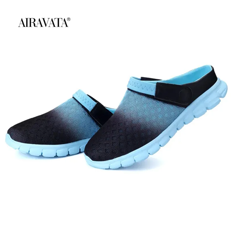 

Mens Womens Sandals colorful couples Beach Slippers Unisex Sneakers Clogs Men breathable Sandalias Zapatos Hombre Size 36-46