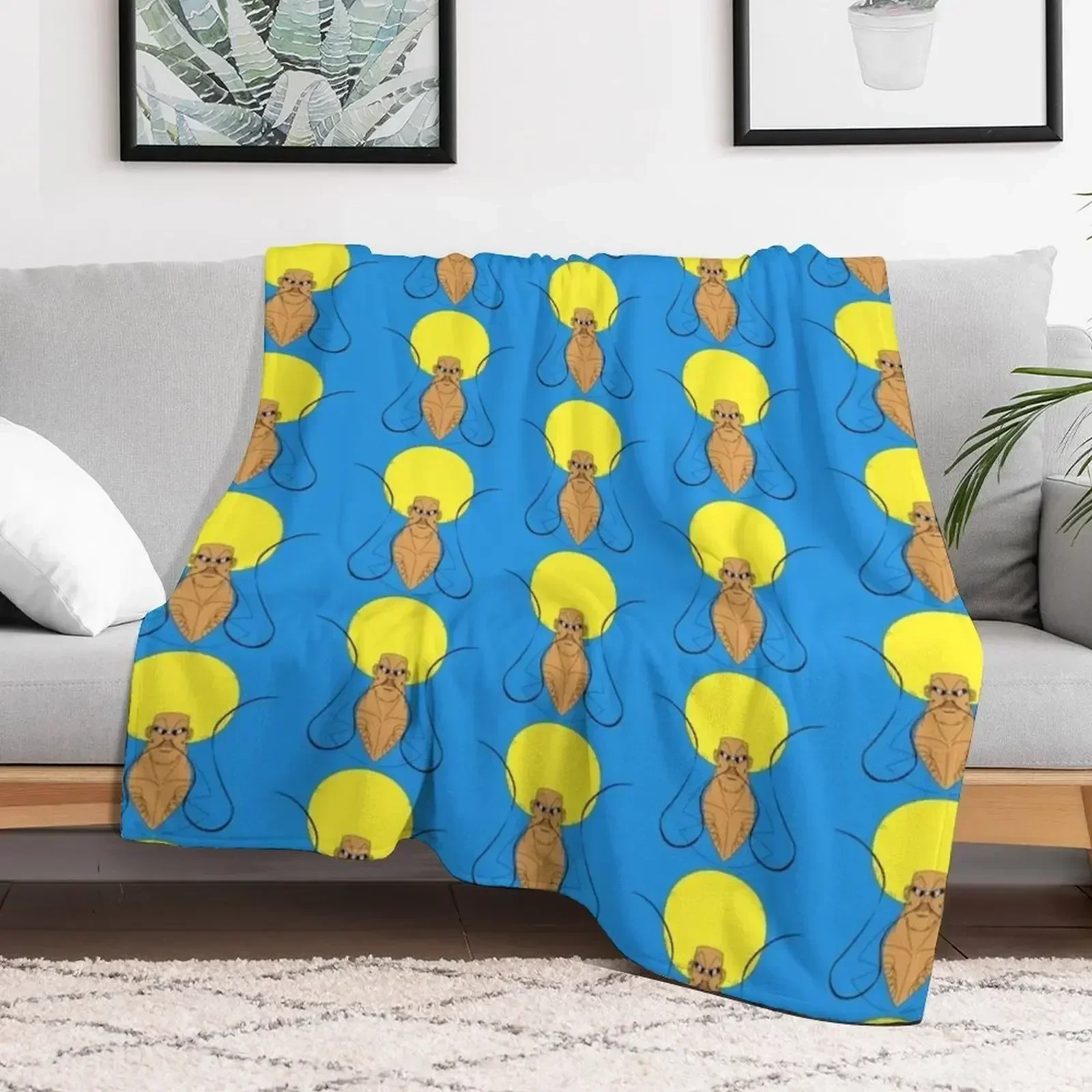 Цветное одеяло Bobobo манга персонализированные подарочные одеяла для кровати