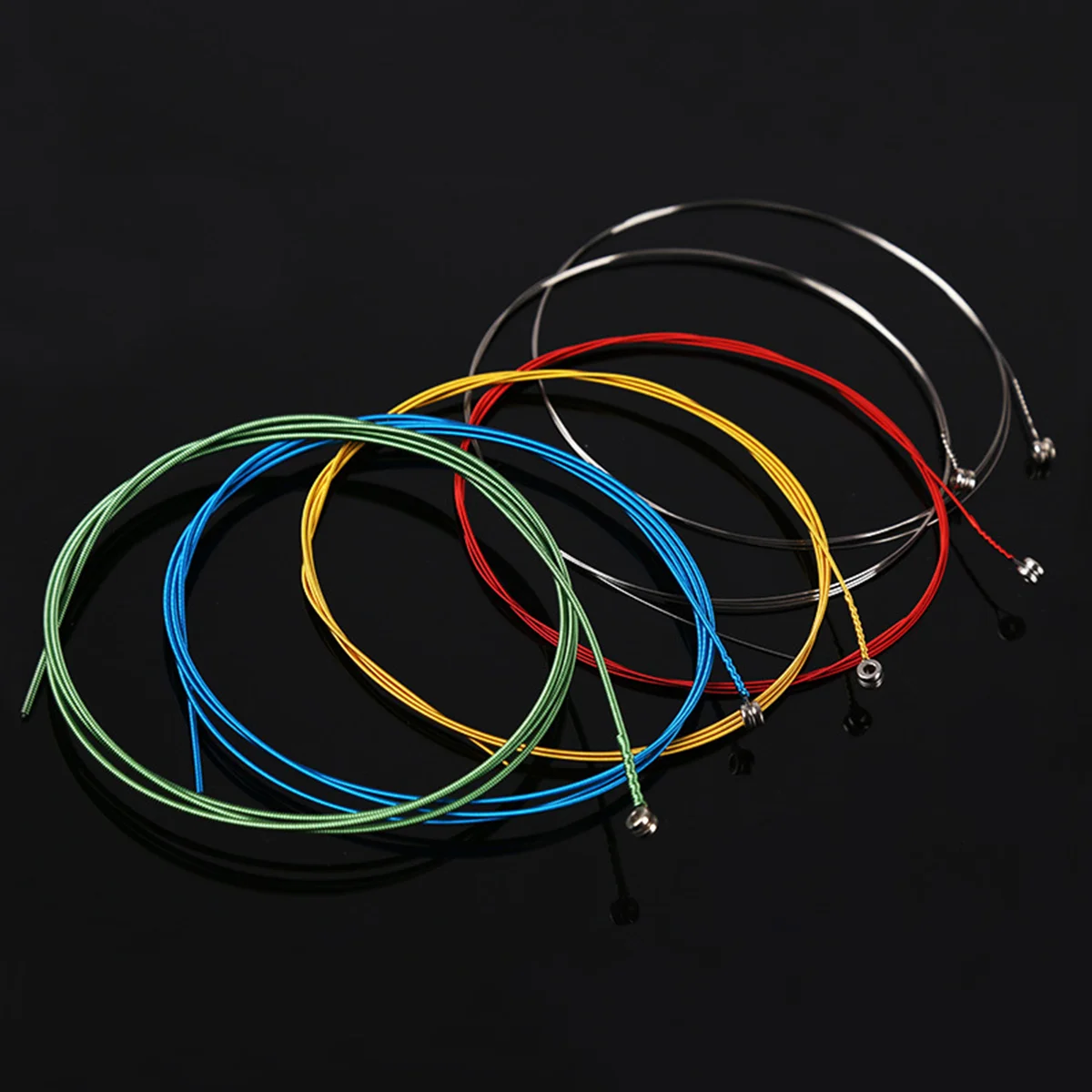 

6Pcs Paper Box Stainless Steel Anti-rust Alloy Folk Acoustic Guitar Strings