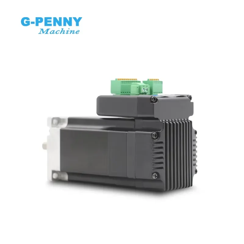 Интегрированный серводвигатель JMC NEMA23 140W 3000RPM 0.45Нм с драйвером V6, микро-миниатюрный, для фрезерного станка (art.: 3920db5082b95) - 3920db5082b95