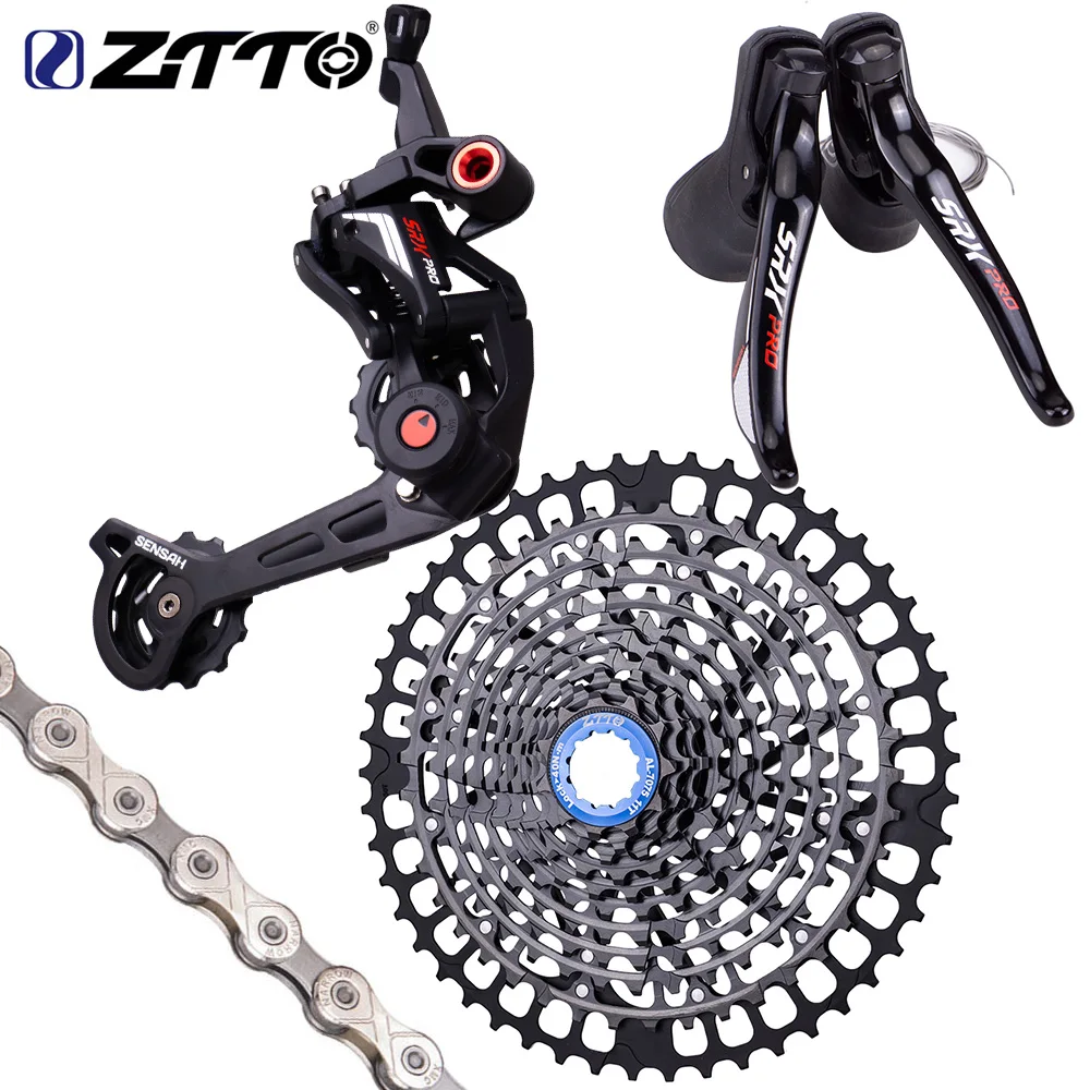ZTTO 11 скоростной гравий велосипед Groupset CX переключения механический тормоз