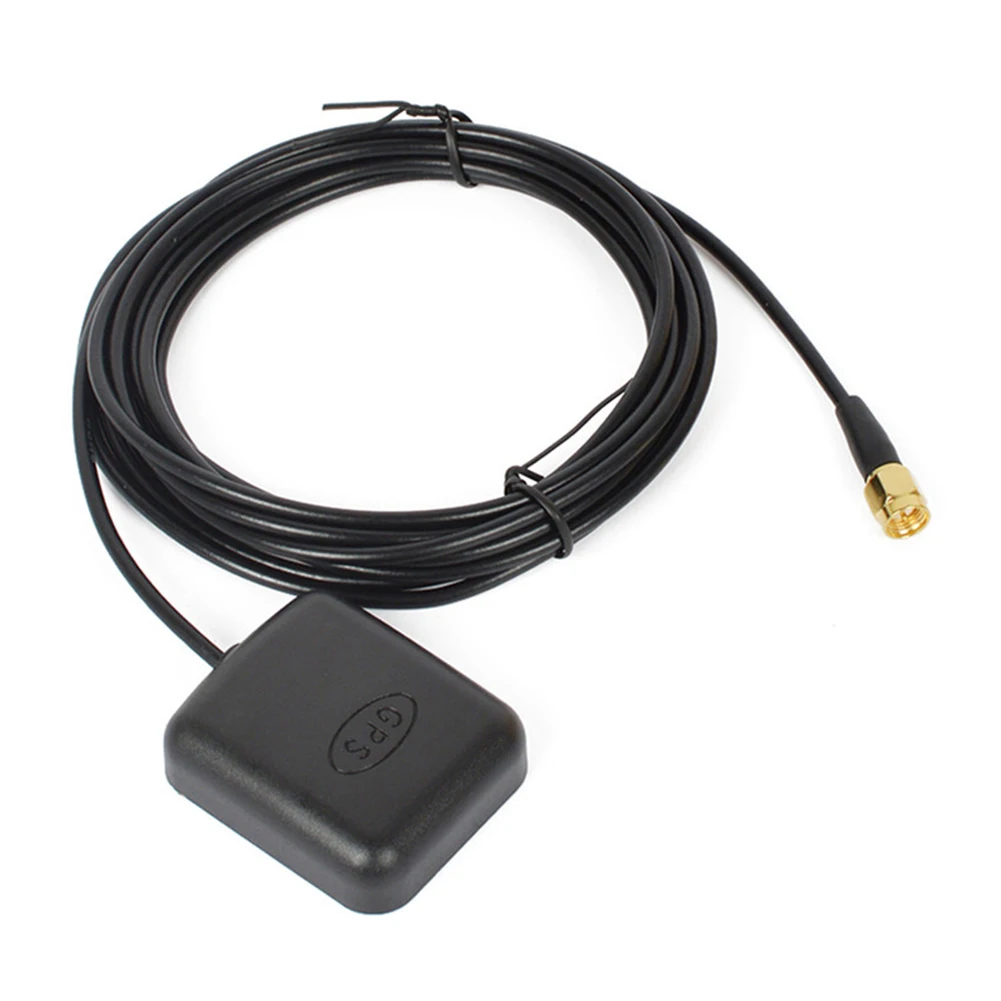 

Car GPS Antenna SMA Connector 3M Cable GPS Receiver Automobile Aerial Adapter for DVD Navigation Positioning Auto Accessories