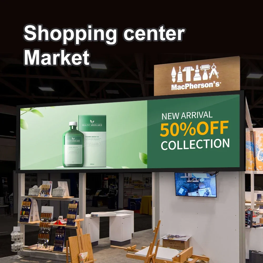 VETO 29-дюймовый внутренний натянутый ЖК-дисплей Free Cms Android розничная торговля