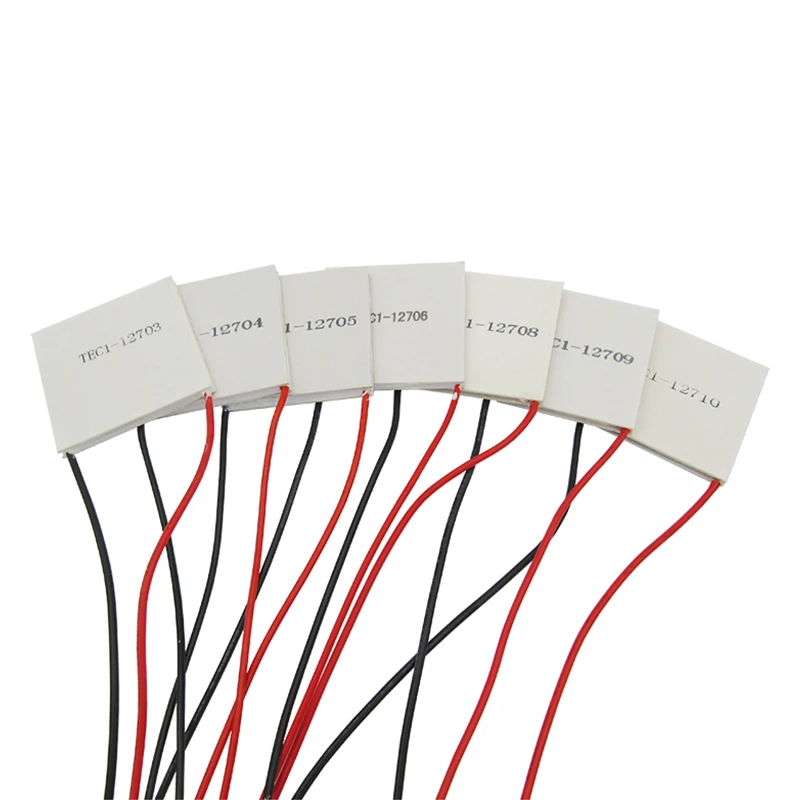 TEC1-12706 12703 12704 12705 12708 12709 12710 12712 12715 Термоэлектрический охладитель Пельтье 40*40 мм 12V