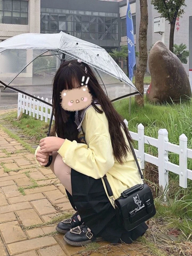 Cute Sister Portable Crossbody PU Leather Bag Female Purses and Handbags Satchels Handbags Women Bags Lipstick Bag Handbags