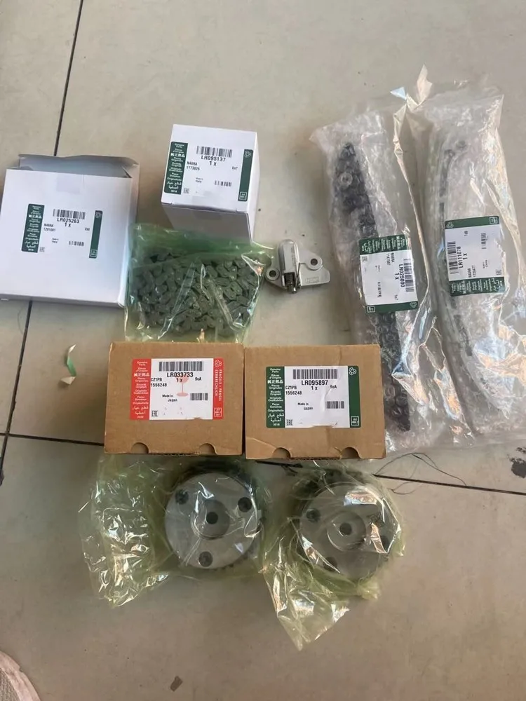 

LR095137 LR025000 LR111078 LR025263 LR033733 Freelander 2 Aurora 2.0t timing kit sprocket chain baffle tensioner 4 discovery