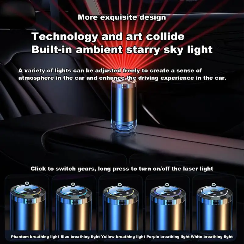 Автомобильный ароматизатор-увлажнитель 5 режимов автомобильные освежители