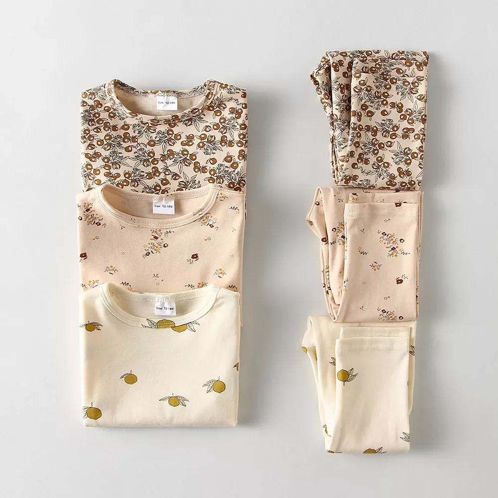 

Pajamas Set Kids Baby Girl Boys Casual Clothing Costume Long Sleeve Children Sleepwear Pajamas Sets Children Clothing