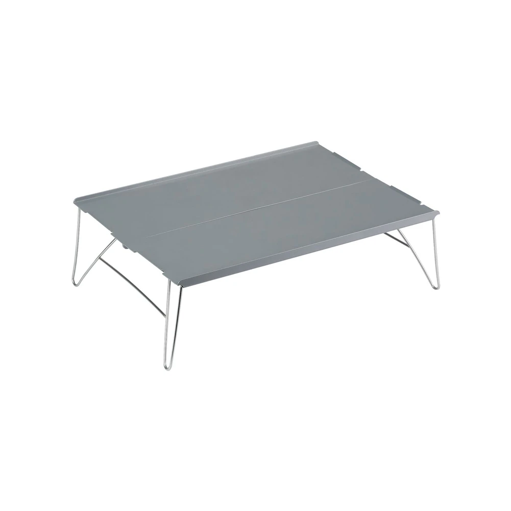 

Уличный портативный мини-стол для кемпинга, уличный стол для барбекю, стол для пляжа, стол для пикника, серый