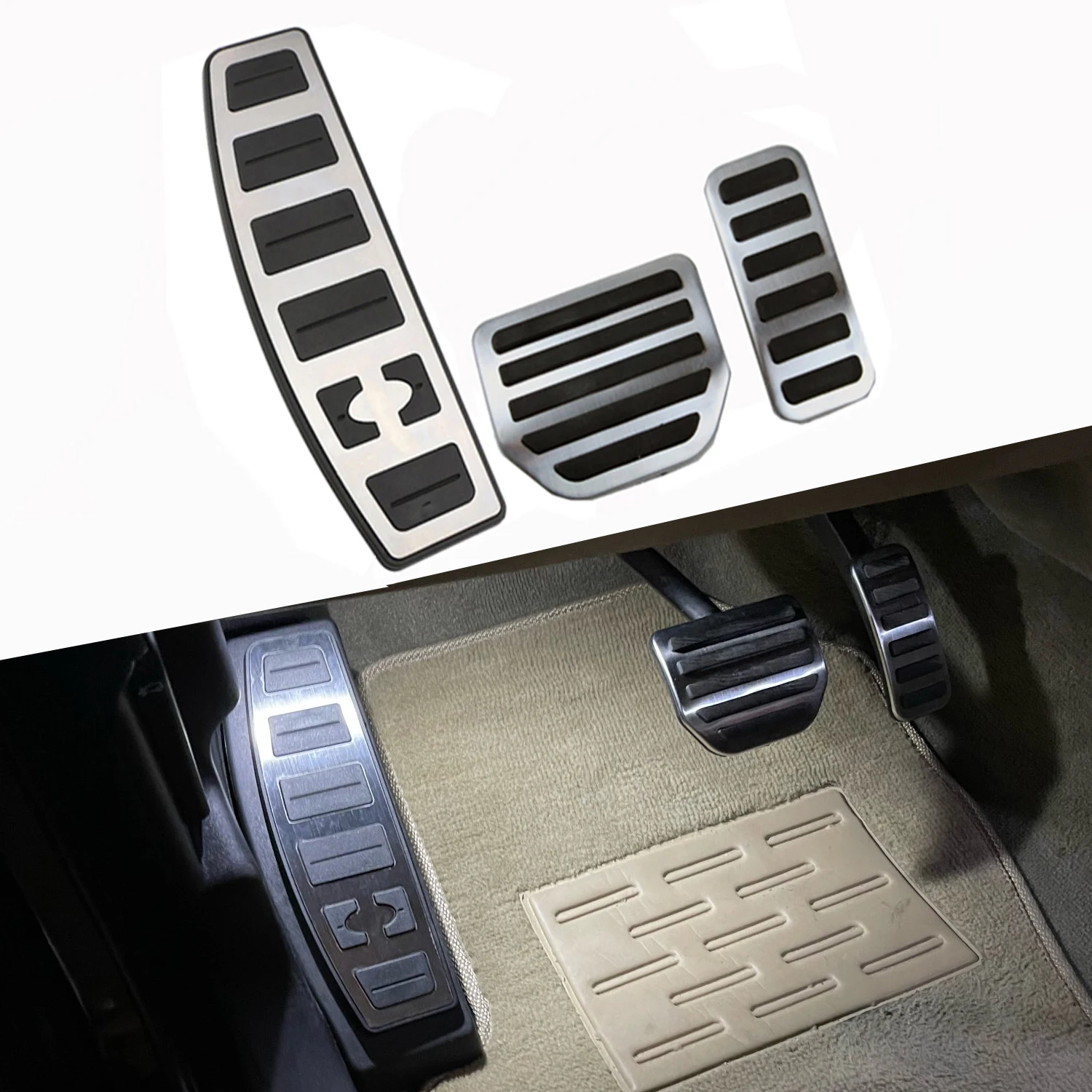 

Накладки на педали тормоза, топлива, газа для Land Rover Range Rover Sport Discovery 3 4 Lr3 Lr4