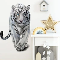 new fierce tiger decorative wall stickers creative wall stickers for childrens guest room bedroom