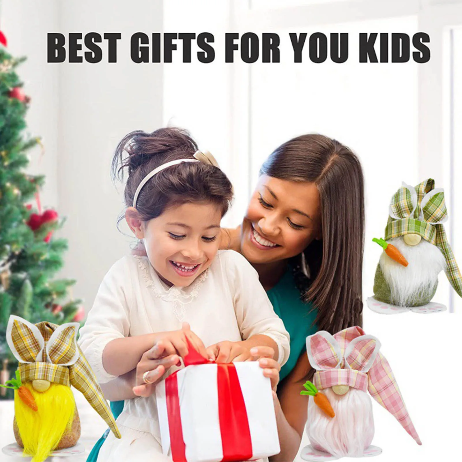 

Пасхальные украшения для гномов, Пасхальный кролик, плюшевый гном, скандинавский томте ручной работы, украшения для эльфов, пасхальные пода...