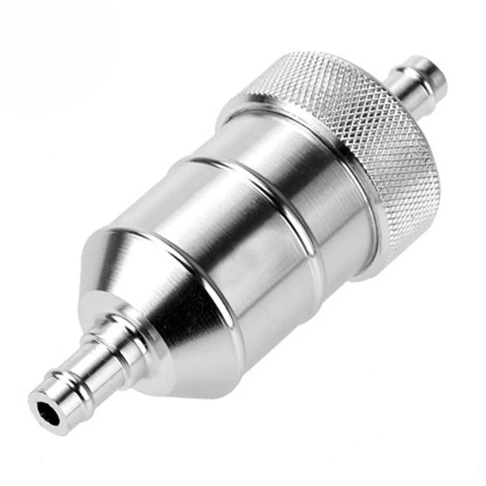 

& SPARE ELEMENT FUEL FILTER 6mm ALUMINIUM Accessories IN LINE METAL Parts Replacement SILVER UNIVERSAL Durable