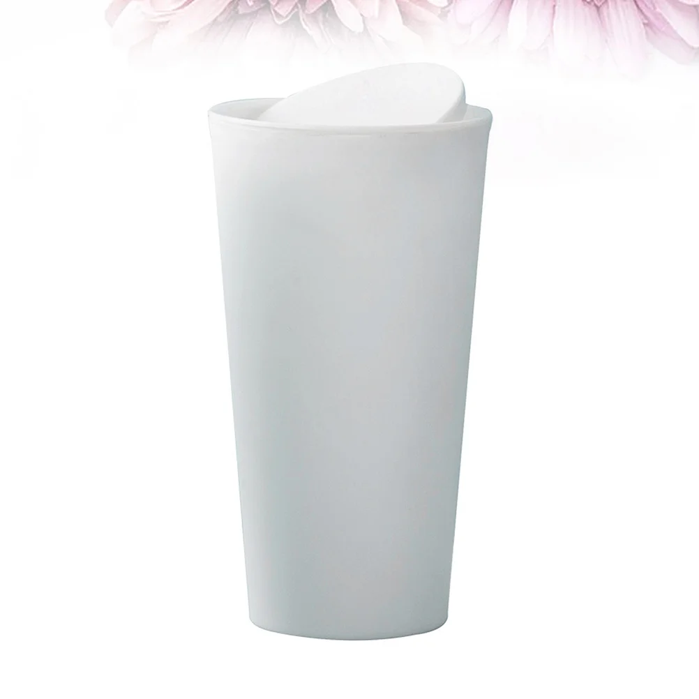 

2 Pcs Car Garbage Bag Car Storage Box Car Trash Can Lid Car Trash Bin Bins Lids Mini Trash Can Garbage Can