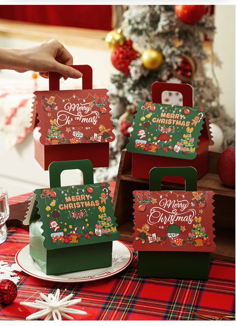 

Подарочные картонные коробки для Рождества