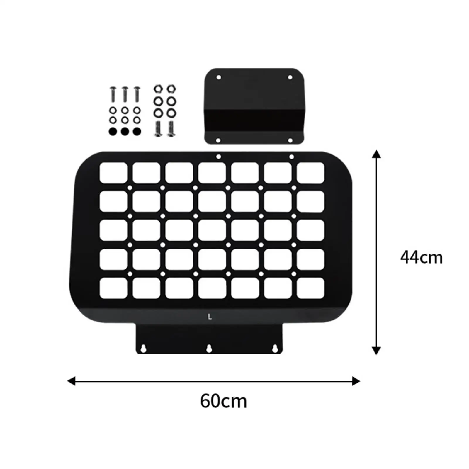 2x боковые стеллажи для хранения на заднем окне многофункциональная стойка