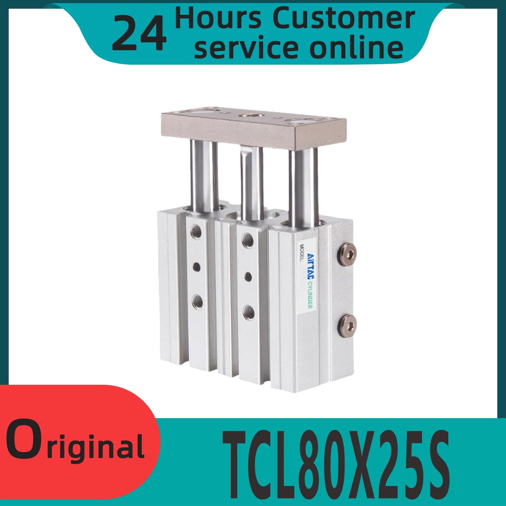 Оригинальный трехосный цилиндр TCL80X25S TCL80X30S TCL80X50S