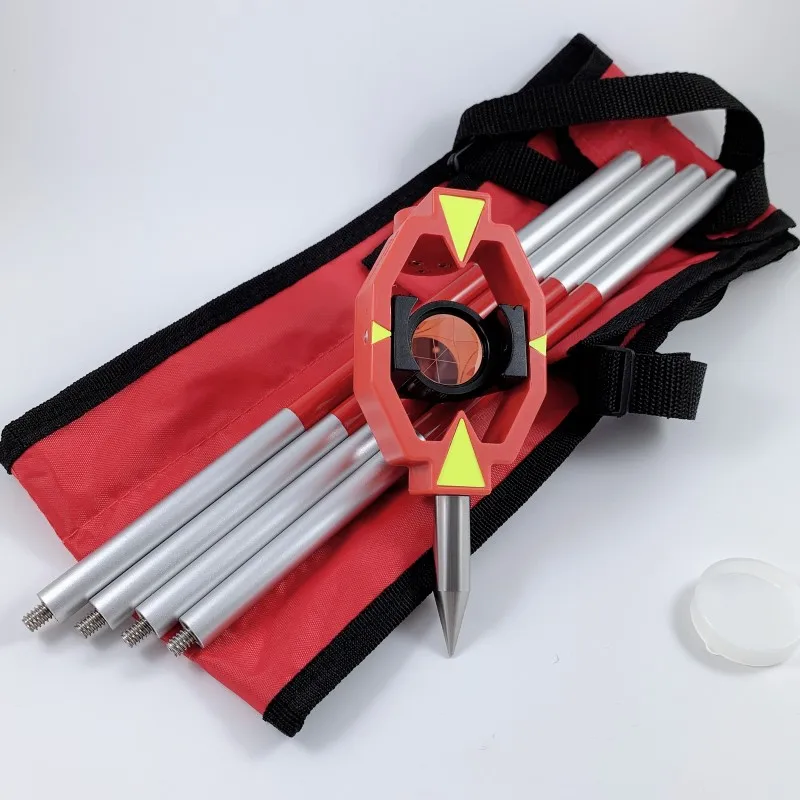 

NEW MINI PRISM OFFSET 0MM WITH ALUMINIUM ALLOY 4 POLES FOR LEICA TOTAL STATIONS MINI PRISM SURVEYING