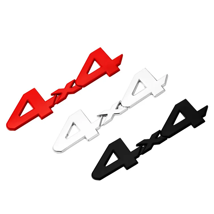 

1 шт. 3D металлические 4x4 автомобильные наклейки на четыре колеса Задняя эмблема декоративный значок для Nissan TOYOTA Lada автомобильные аксессуары