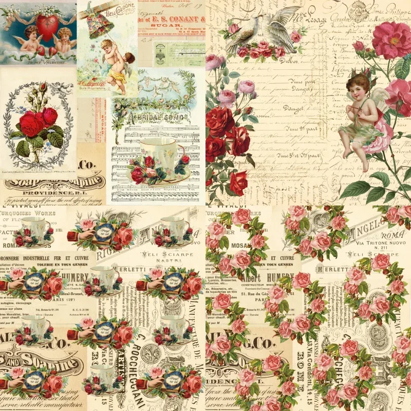 24 листа бумажная подставка для карточки 6x6 дюймов