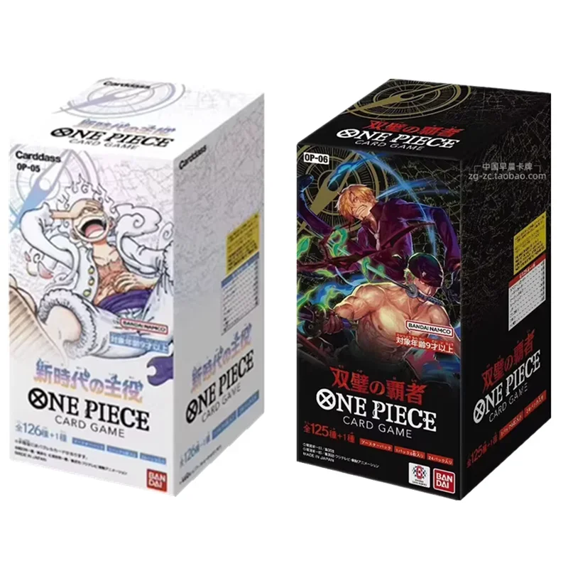 

Bandai Original Japanese Anime Booster Box One Piece Op-05/06 Awakening of The New Era Tcg Collection Card Child Toy In Stock