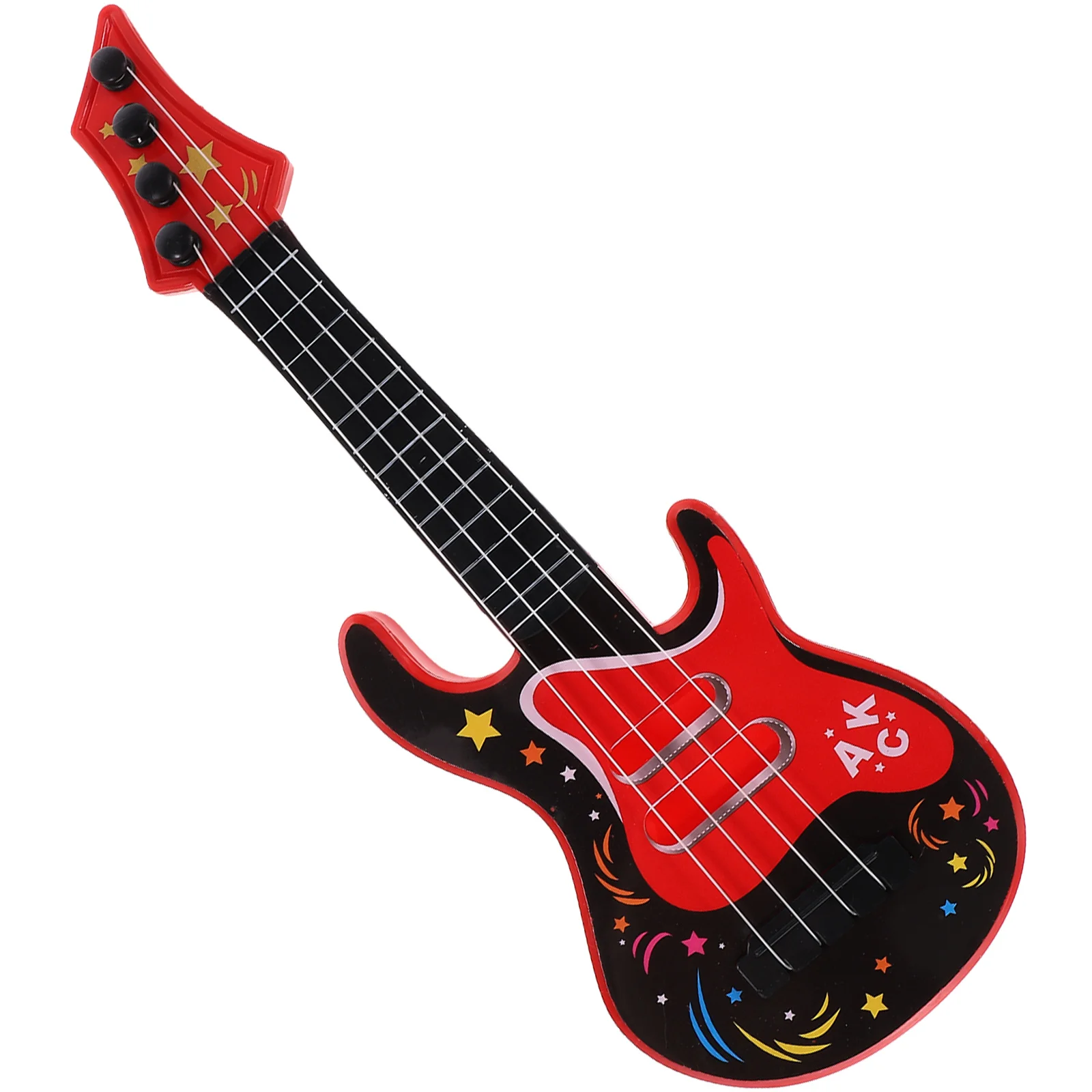 

Guitar 4 Strings Kids Play Electric Guitar Musical Instruments Educational for Kids Party Favor Birthday Gift ( )