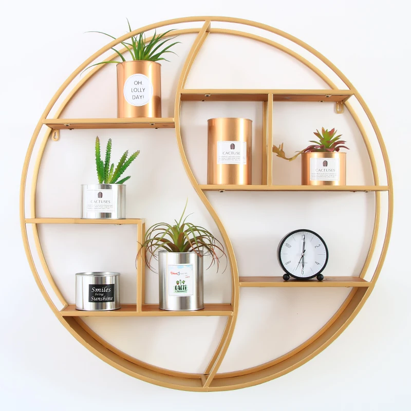 Супербольшая полка для маникюрного салона настенная висячая демонстрации