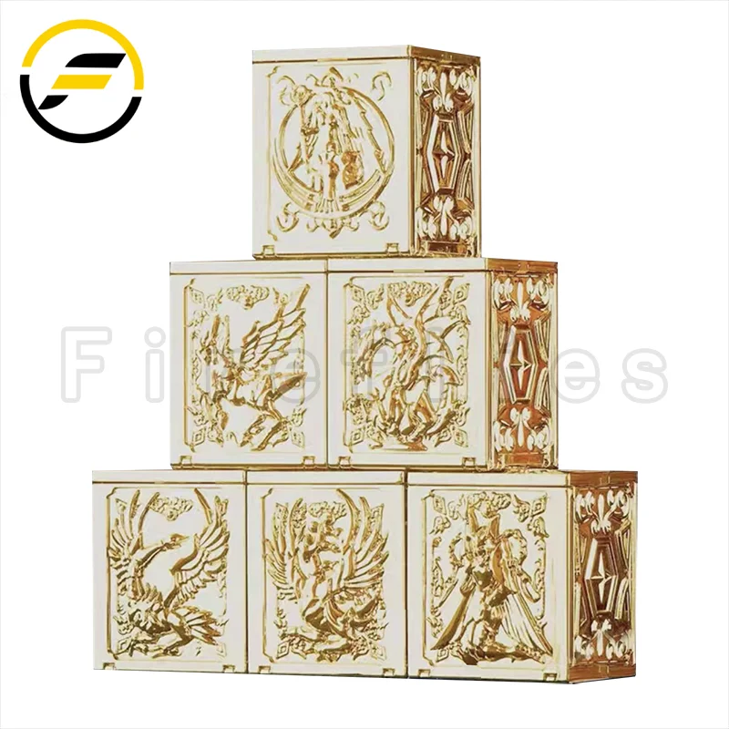 

Модель RH Pandora Box (6 шт./компл.), миф Сен-Сейя, Ткань EX God Athena Pegasus Dragon Shiryu Cygnus Hyoga Andromeda, Золотая версия