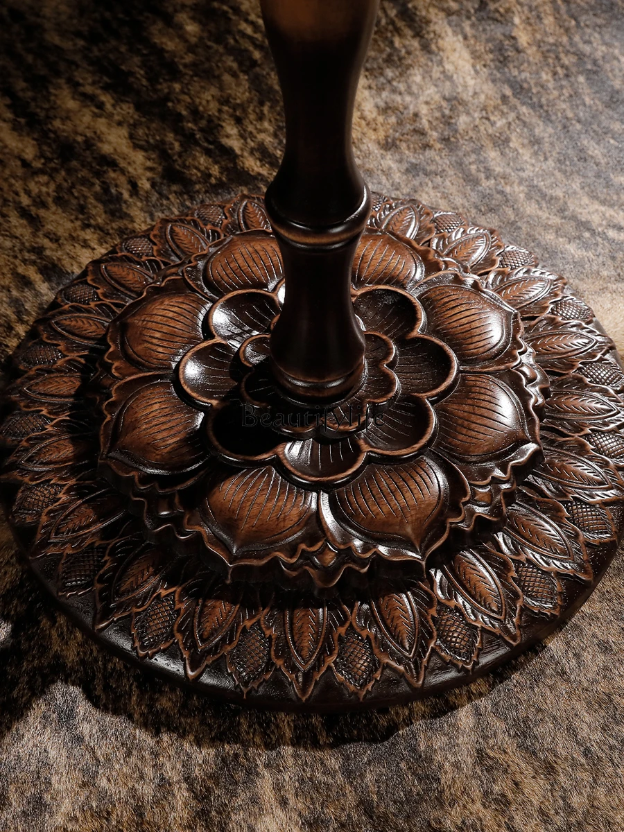 Trollius Chinensis Маленький круглый приставной столик Новый маленький в китайском стиле