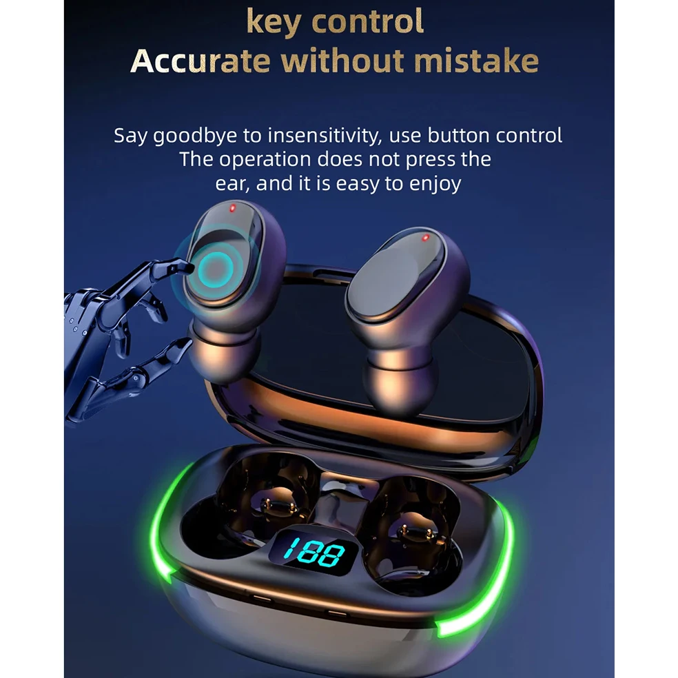 TWS-стереонаушники Y70 с поддержкой Bluetooth и шумоподавлением