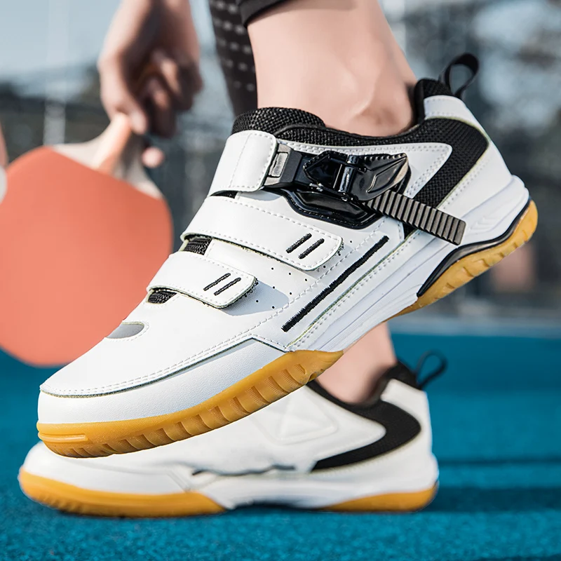 High Quality Table Tennis Shoes Men's and Women's Professional Tennis Shoes Men's Anti-slip Comfortable Training Badminton Shoes