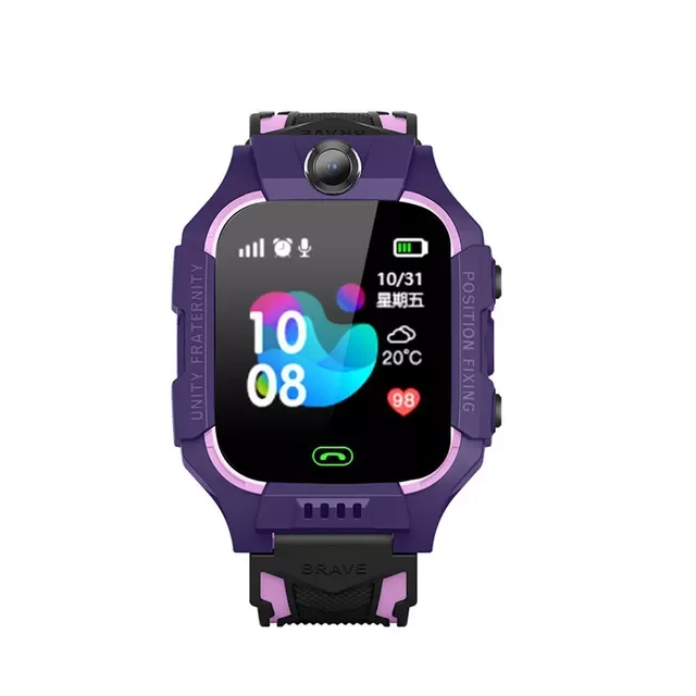 

Q19 Kids Smart Watch 2G Sim Card LBS Tracker SOS Camera Children Mobile Phone Voice Chat Smartwatches for Math Game Flashlight