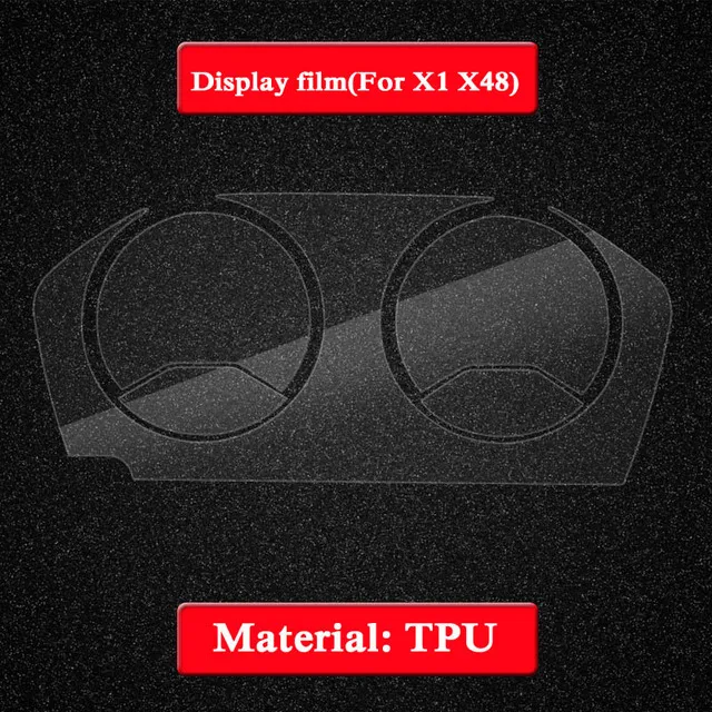 

Стайлинг автомобиля, пленка для дисплея, стекло для экрана GPS-навигации, Защитная пленка для управления ЖК-экраном 10,25 дюйма для BMW X1 F48 2019-настоящее время