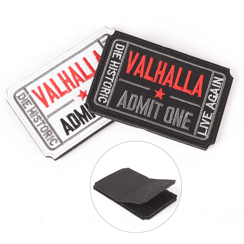 

1 шт., тактический значок на руку «Валгалла»