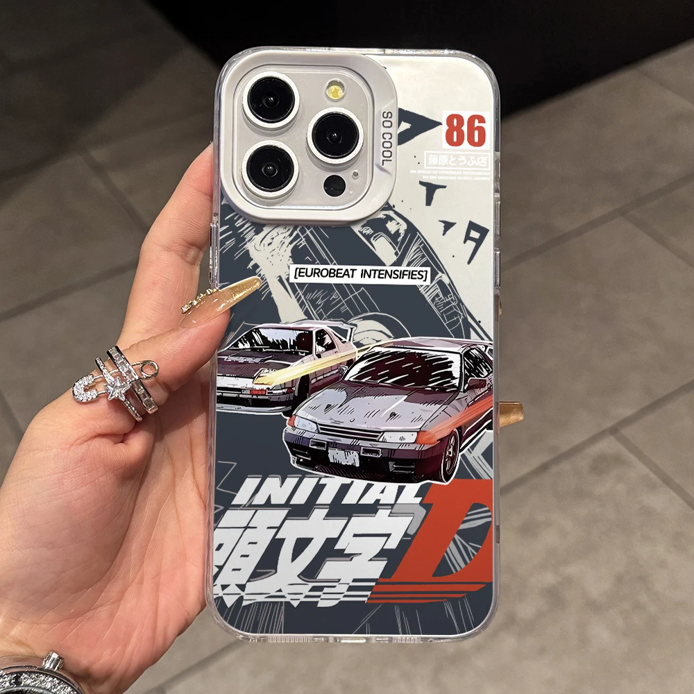 Чехол для телефона с изображением аниме Initial D Oppo Realme C75 C65 C63 C55 C53 C35 C33 C20 13 12 11 10 9 8 7 i