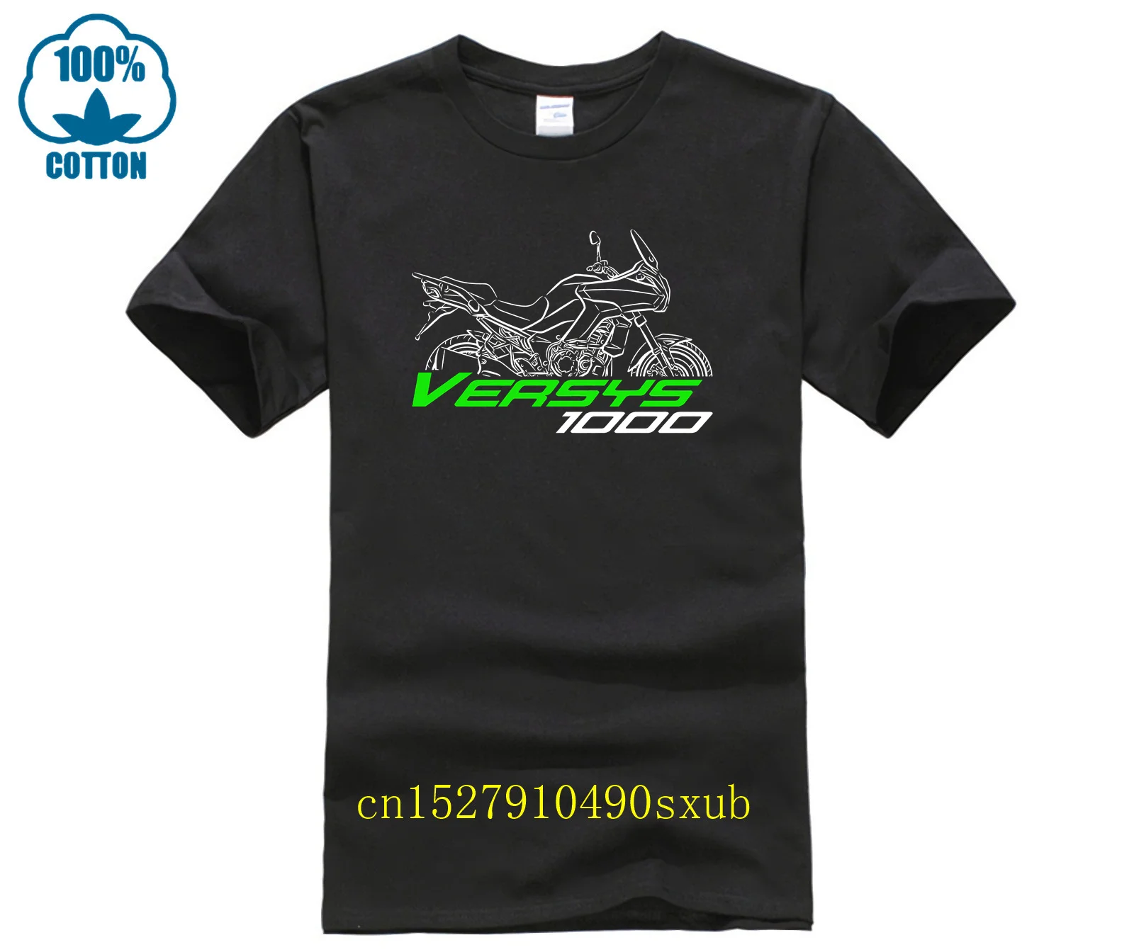 Футболка Herren Versys 1000 из хлопка