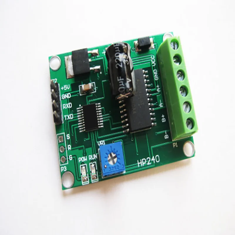 

HP240 New version stepper motor drive control serial robot 750ma current 7~25ⅤDC