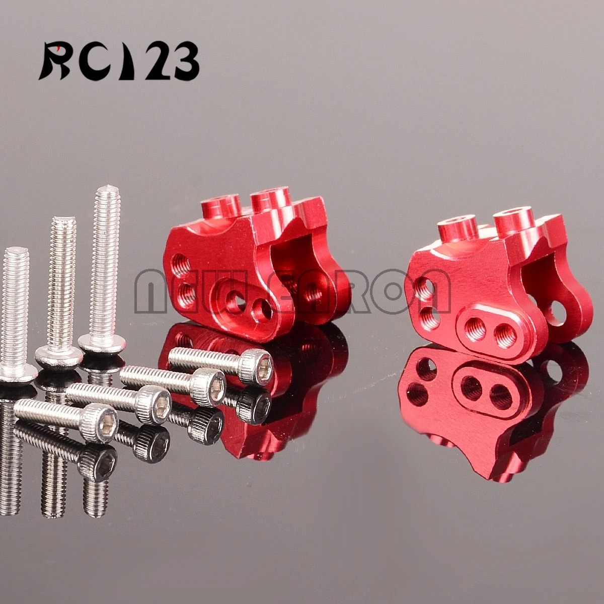 Алюминиевое переднее и заднее амортизирующее Крепление # AX31384 для радиоуправляемой авто гонки по оси SCX10 Ii 90046 90047 обновленные детали