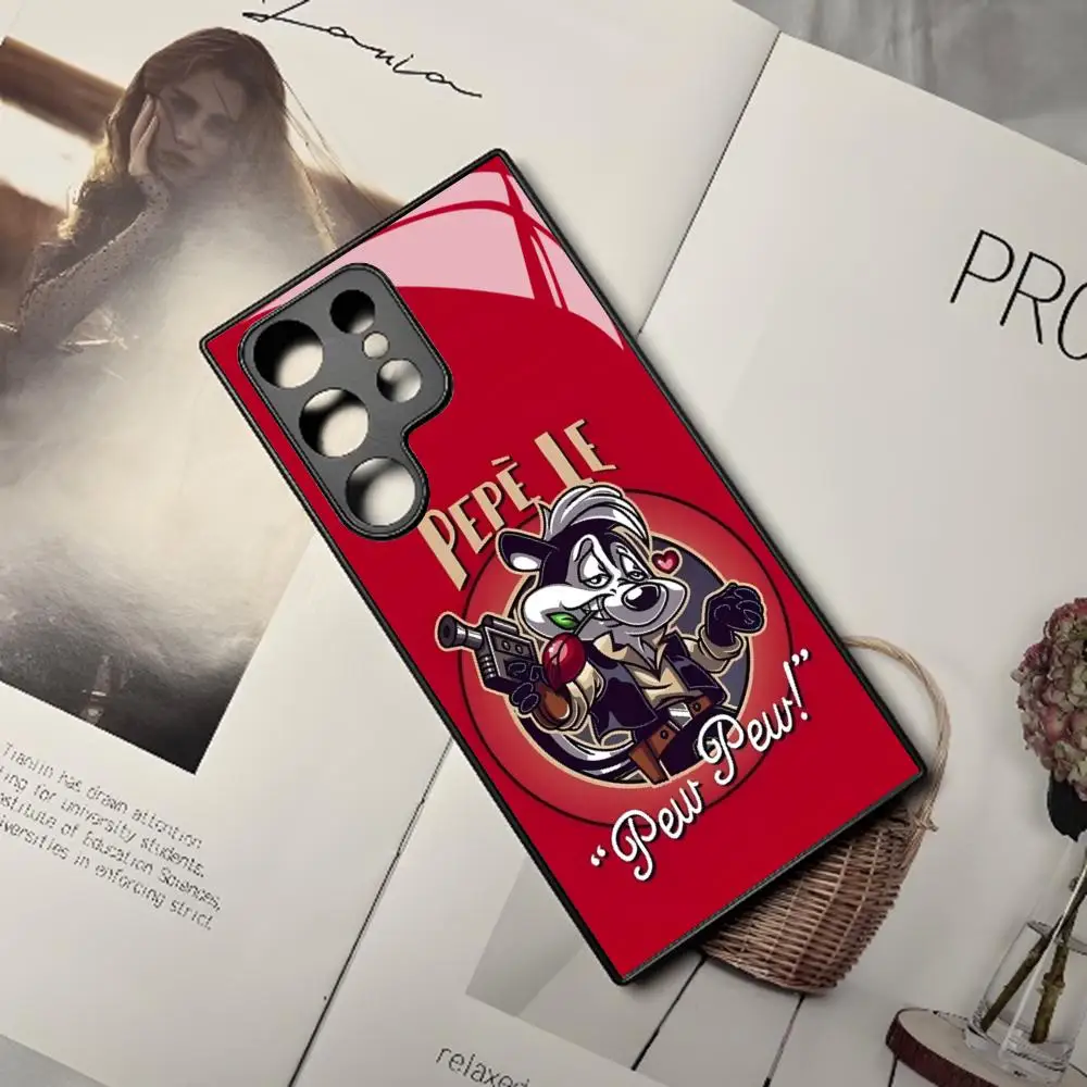 Чехол для телефона Kawayi Pepe Le Pew с рисунком Samsung Galaxy S24 S23 S22 S20 S21 Note20 Ultra Plus Fe цветной