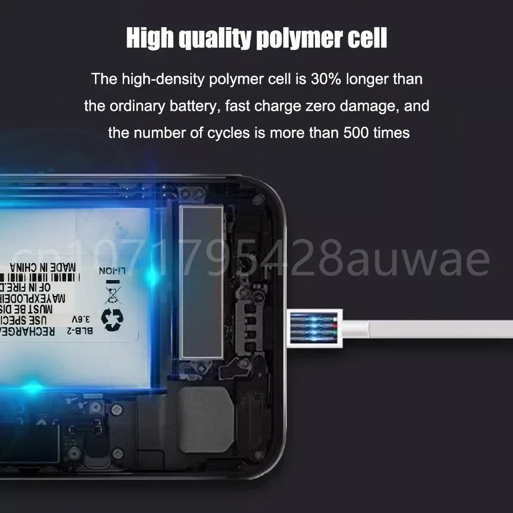 Аккумулятор BLB-2 для Nokia 3610 6510 6590 6500 6590i 7650 8290 8310 8390 8210 8250 8270 8850 BLB 2 800 мАч новый