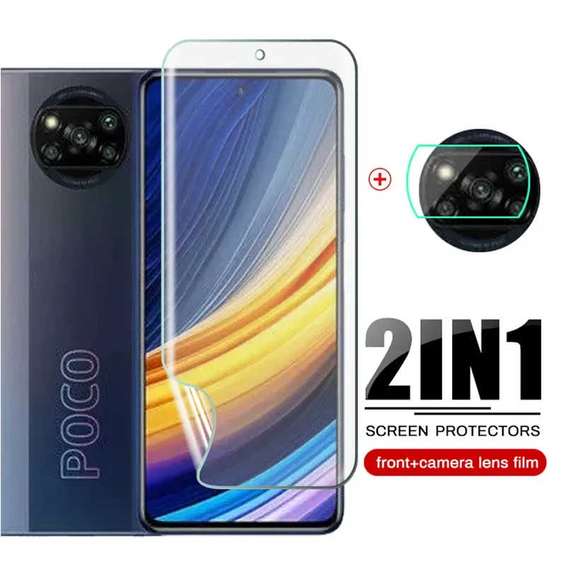 

For Xiaomi Poco X3 Pro Frosted Matte Hydrogel Film Camera Lens Protective For PocoX3 PokoX3 Poxo X 3 X3Pro 6.67" Film Not G