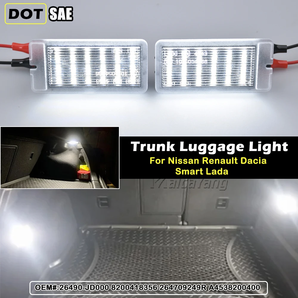 2X для Renault Dacia Duster I II Sandero Logan устройства Smart C453 W453 Lada Vesta Xray Nissan СВЕТОДИОДНЫЙ