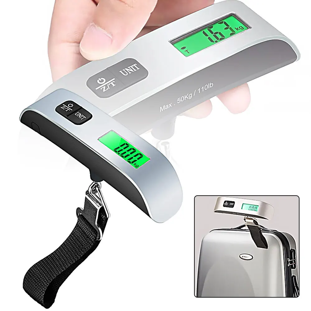 Scale Fast Portable Electronic Lcd Suitcase Hand-grip Travel Suitcase Weighs Baggage Bag Balance Tool