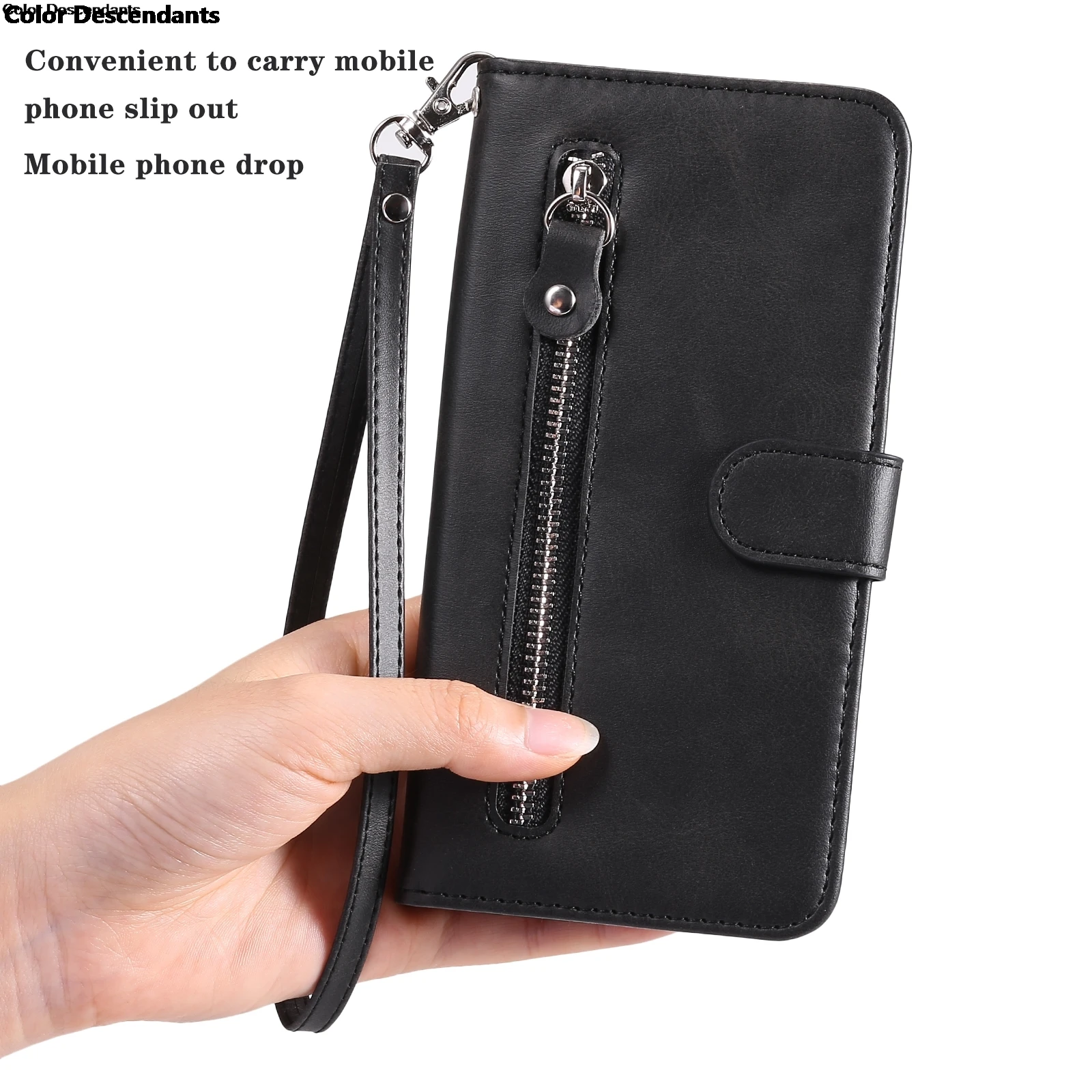 Кожаный чехол на молнии Edge20 Pro для Motorola Edge 20 Lite 20Pro XT2153-1