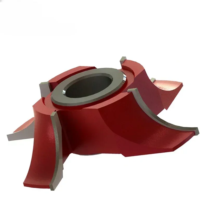 Индивидуальные 4-зубые 6-зубчатые фрезы для резки древесины с вогнутым радиусом 1/4